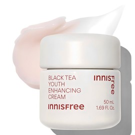 Innisfree Black Tea Youth Enhancing Cream, 50ml, 1 piece / 이니스프리 블랙티 유스 인핸싱 크림, 50ml, 1개