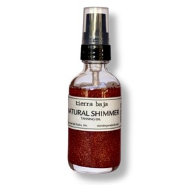 Tierra Baja Aceite Bronceador Natural con Brillos SPF 5-60 ml