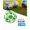 JAKO Lightball River, White/Neon Green/Neon Yellow, 4 (290 g)