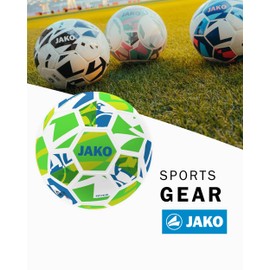 JAKO Lightball River, White/Neon Green/Neon Yellow, 4 (290 g)