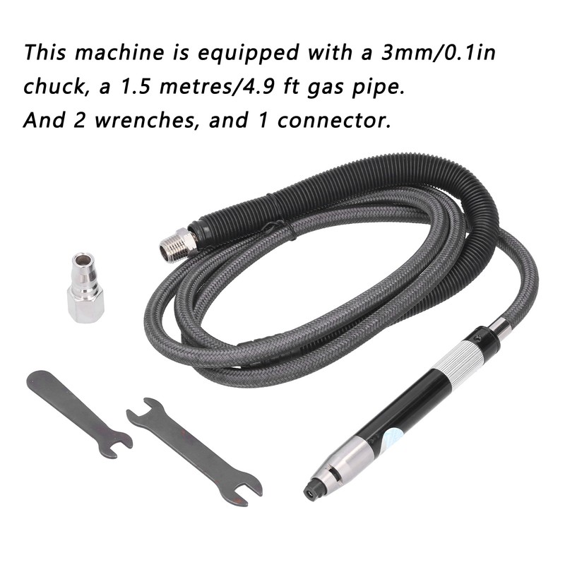 Pneumatic Grinding Pen Air Grinder Adjustable Portable Polishing Tool Set