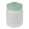 DII Kitchen Accessories Collection Ceramics, Cookie Jar, Aqua