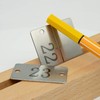 StayMax Stainless Steel Rectangle Numbered Tags with Two Holes (1-50)