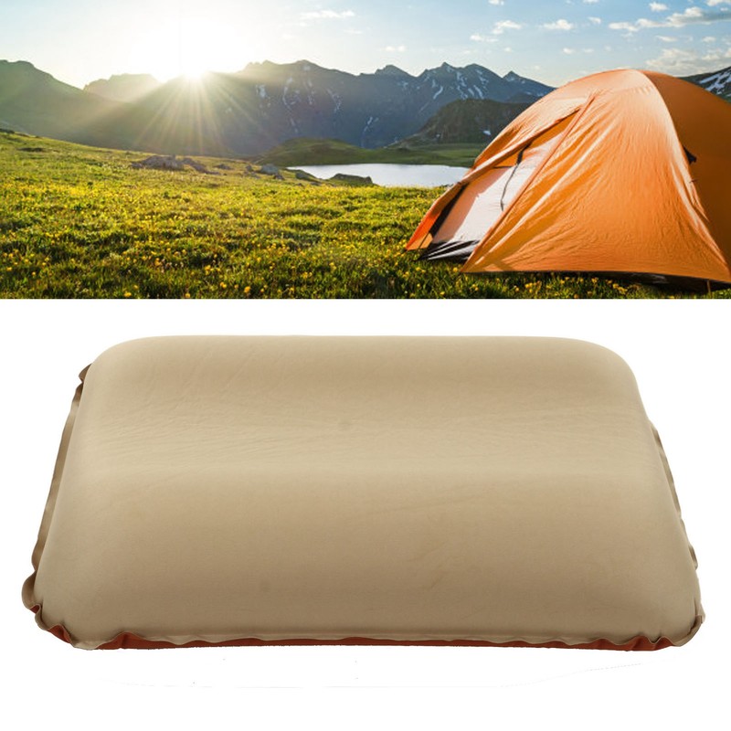 Outdoor 3D Inflatable Camping Travel Pillow Portable Automatic Inflatable Pillow