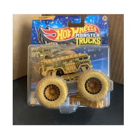 Hot Wheels 2025 Hot Wheels Monster Trucks 5 ALARM Gold Limited Edition Retail Exclusive