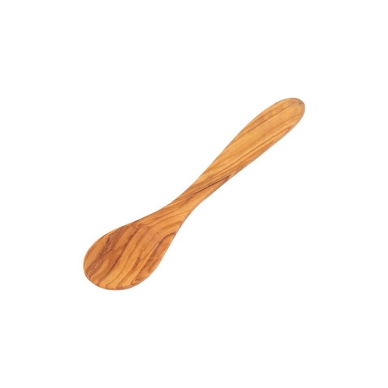 Arteinolivo Olive Wood Spoon (Curved Type 6.7 inches (17 cm)