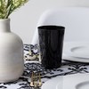PLASTICPRO Disposable 12 oz Black Plastic Tumblers for Party's &