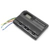 Aynaxcol 83303362 Black Digital Thermostat, Replacement for Heat/Cool T-Stat Wall