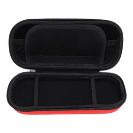 Yunseity Hard Case for Red, Rugged, Hard Shell, Water , Two Way Zipper, Wrist Strap