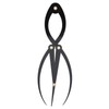 Eyebrow Ruler Multifunctional Stainless Steel 3 Point Positioning Ruler for
