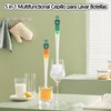 WEZCHUGHAOL Cepillo para Biberones, 5 in 1 Multifunctional Cepillo para
