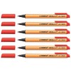 STABILO Greenpoint Fibre-Tip Pens Line Width 0.8 mm Red Pack