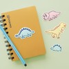 Elcomune Sticker Die Cut Sticker Dinosaur Parent and Child Stegosaurus