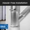 4" Inch Wye-Shape Ducting Splitter - 45 Degree Galvanized Steel