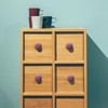 NAKUPENDA Pack of 6 Furniture Knobs, Round Ceramic Cabinet Drawer