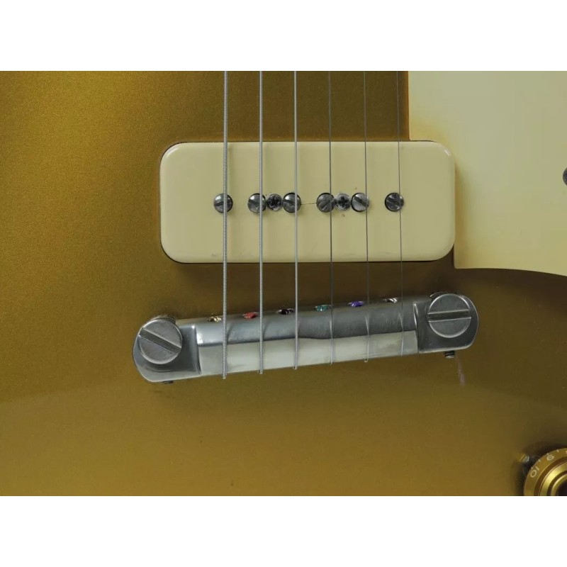 MojoAxe Compensated Wraparound Bridge for Vintage Gibson Les Paul Junior