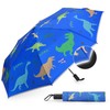 MorLuks Children's Reflective, Pocket Umbrella with Reflective Band, Children's Umbrella