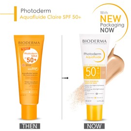 Bioderma Bioderma Photoderm Aquafluide Light SPF 50+ Tinted Moisturiser and Sunscreen for Sensitive Skin 40ml