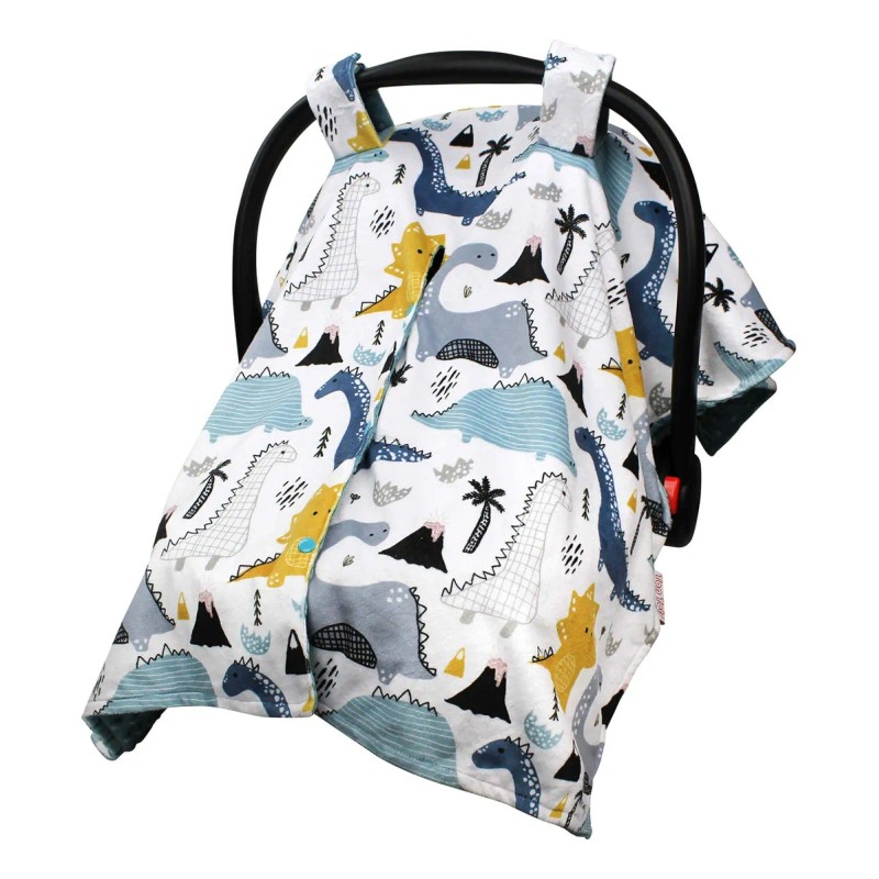 Funda Para Asiento De Coche De Bebé - Dinosaur Jungle
