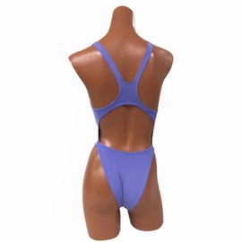 1042 Japanese Leotard, Rhythmic Gymnastics, 2-Way (Purple, M)