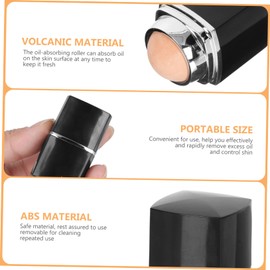 Baluue 3pcs Compact Oil Absorbing Facial Roller Stick Skin Care Tool for Control Suitable for Home Gym Office Use Refreshing and Gentle for Oily Skin