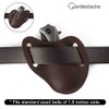Gentlestache Leather Knife Sheaths for Belt, Pocket Knife Holder, EDC