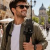 Backpack Strap Phone Holder for Hands-Free Recording – Adjustable Clip