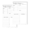 100 Sheet Daily Prayer Notepad Religion Study Worksheet Bible Journal