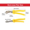 2 Pack J-Clip Pliers for Cage, Gabions, Fencing Making or