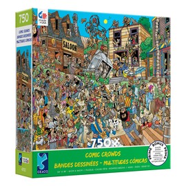 Jan Van Haasteren Comic Crowds Collection Ol’ West Puzzle - 750Piece