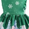 Girls Christmas Dress Fancy Santa Snowman Christmas Tree Festival Dress