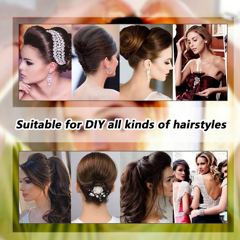 2Pcs Charming Bump It Up Volume Inserts Hair Comb Do