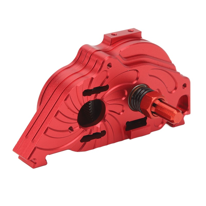 RC Gearbox Cover Aluminum Alloy Transmission Box Housing with Gear