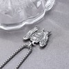 Saint Michael Necklace Sterling Silver 925, St Michael Archangel Pendant