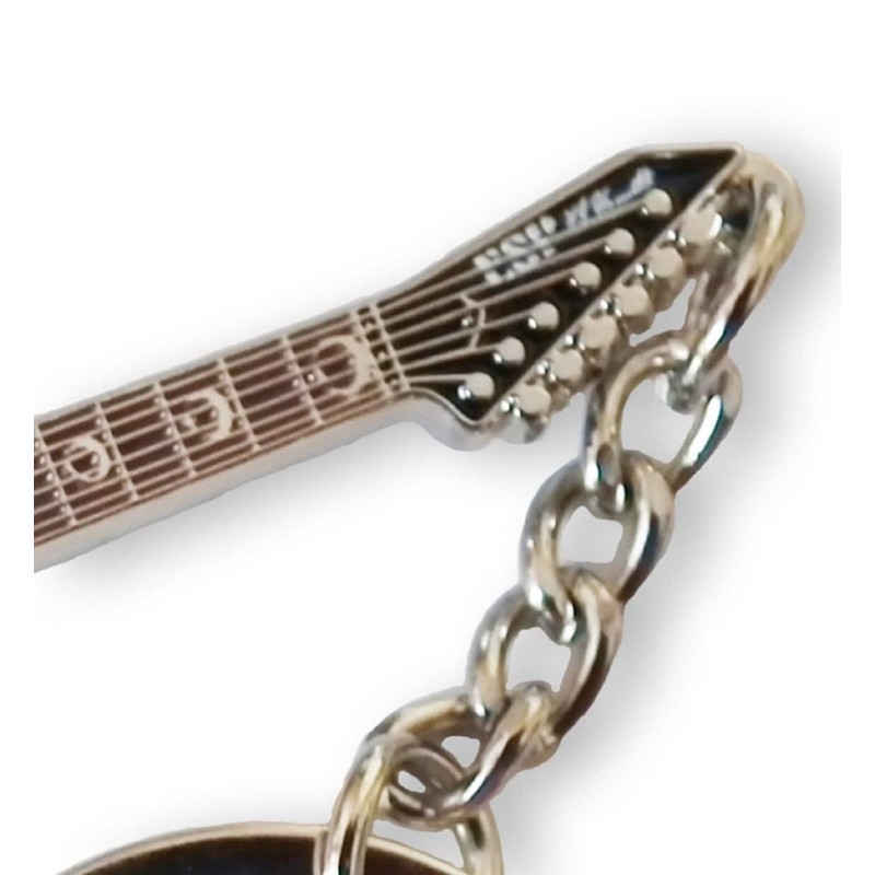 Gifticuffs Kirk Hammett (Metallica) Replica guitar keychain - Black Ouija