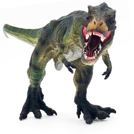 Gemini&Genius Dinosaur Toys, Tyrannosaurus Rex Dinosaur Set-13 Inches Length- Moveable Jaw-Great Gift, Collection, Cake Topper and Room Decoration for Kids 3 Years Old and Up
