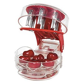 Cherry Stoner Remover Multi Cherry Pitter Cherry Stone Seeds Remove Core Simply Press With Handle 6 Cherry Pitter Red