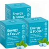 Energy Caffeine Mints with L-Theanine, Vitamin B12 & B6 -