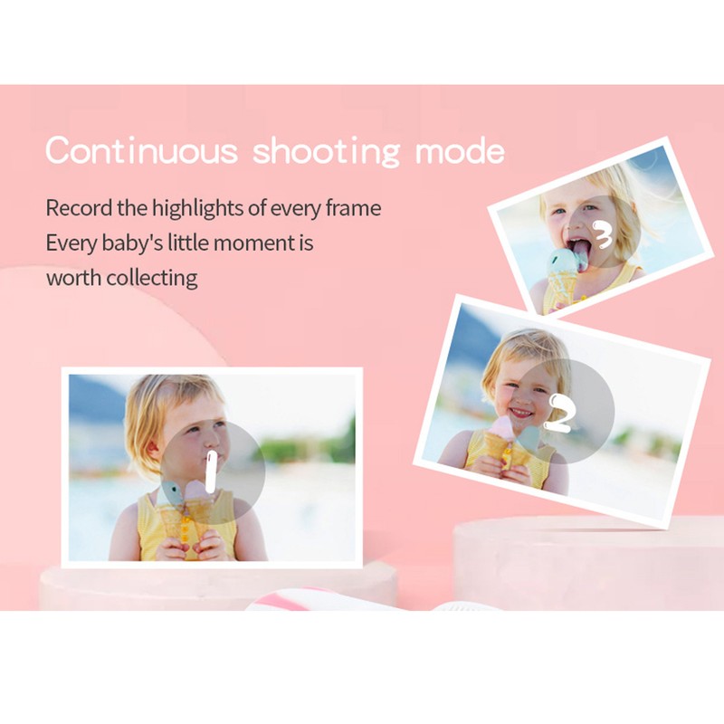 Kids Digital Camera HD 2.0 Inch Eye Protection Screen Toddler