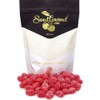SweetGourmet Natural Sanded Raspberry Drops | Old-Fashioned Hard Candy Bulk