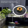 Lotus Solar Fountain Water Pump Floating Mini Solar Powered Water
