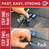 Grip Clip Roof Clips, Safe for Heat Tape, Electric Cable