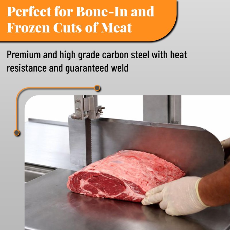 Cutlery Mania 4 Pack Meat Band Saw Blade 5/8x.022x3TPIx 98