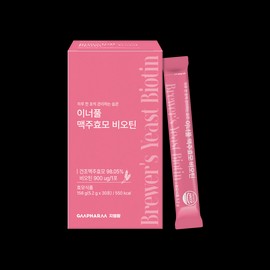 GM Farm Innerfull Brewer's Yeast Biotin 30 packets, 1 pack / 이너풀 맥주효모 비오틴 30포, 1개