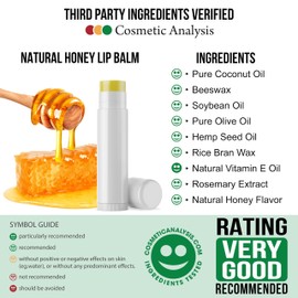 Natural Lip Balm Bulk, Unlabeled Filled, 50 Pack, Peppermint | Customizable Labels For Party Favors, Gift Baskets, or Business Branding. For Men, Women, and Children.