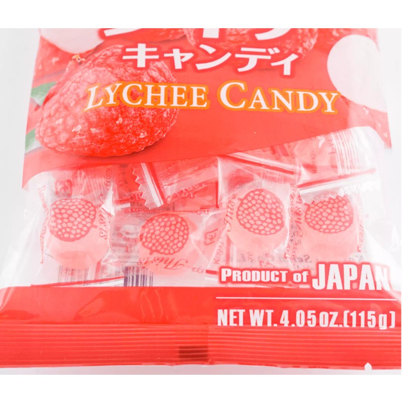 Kasugai Japanese Lychee Hard Candy Japan 4.05 oz . Free