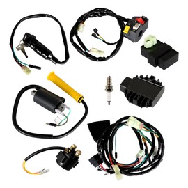 WFLNHB CDI Ignition Coil Switch Wire Harness Assy Replacement for Honda Sportrax TRX400EX 1999-2004