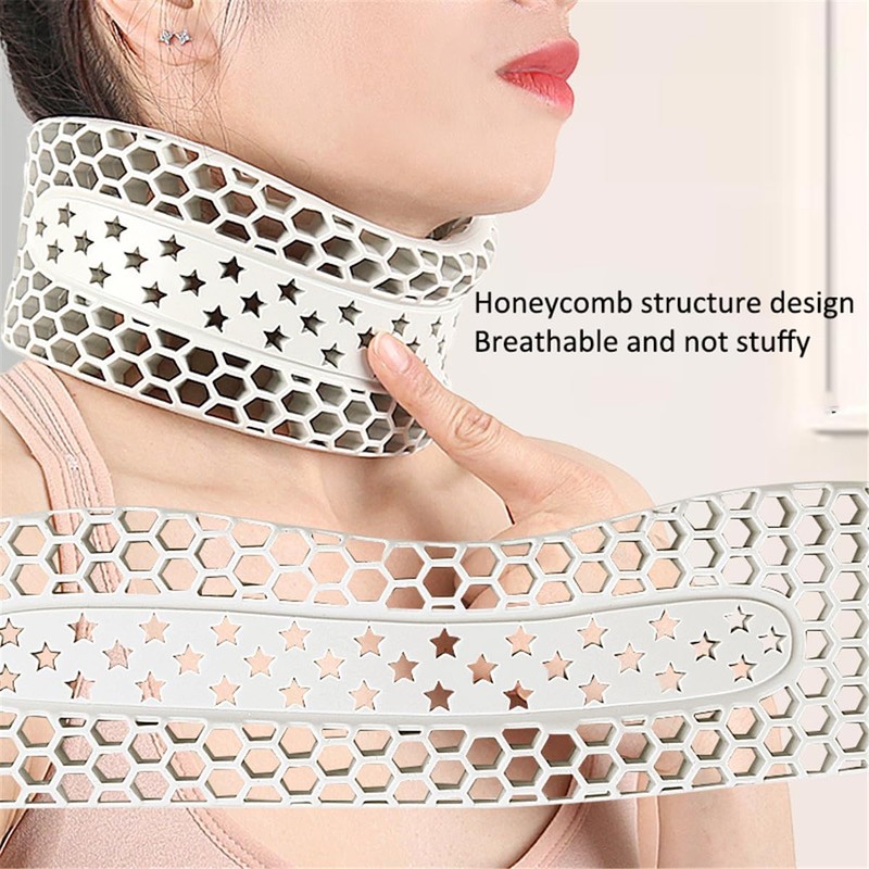 Neck Brace for Neck Pain and Support, Soft Silicone Cervical
