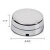 G-PLUS Rear Wheel Chrome Center Hub Caps Compatible with Dodge