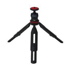 Rotolight Rotopod Adjustable Mini Tripod for NEO 1, NEO 2, RL48 and Mirrorless Compact Camera, Desk/Table Top Adjustable Tripod - Black/Red